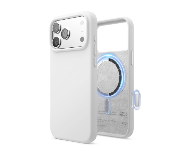 Elago Magsafe Silicon Case do iPhone 17 PRO Max White - 1360480 - zdjęcie